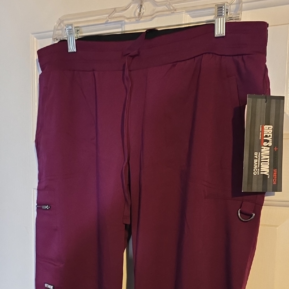 Grey's Anatomy Men's Cargo Pants in Rich Purple